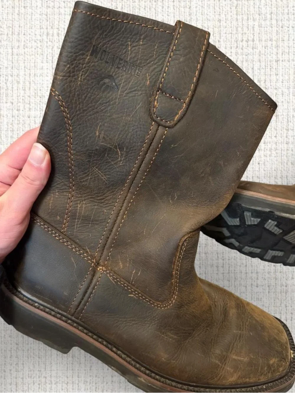 Wolverine brown leather boots - Men’s 7